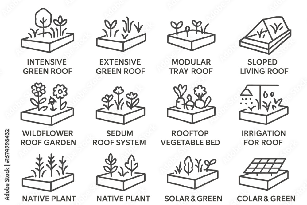 Innovative urban green roof and garden designs for sustainable living spaces Innovative urban green roof and garden designs for sustainable living spaces