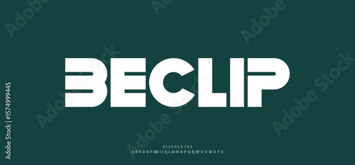 modern stylish typography letter logo design