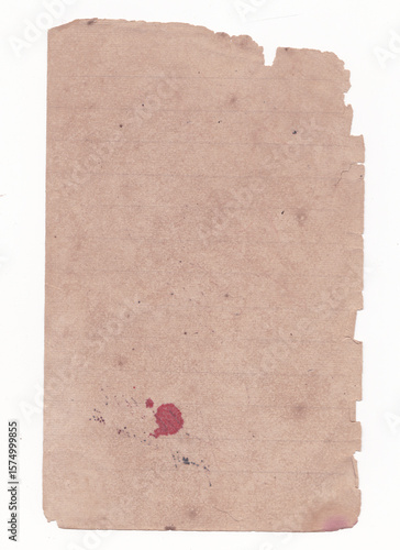Vintage Paper Page