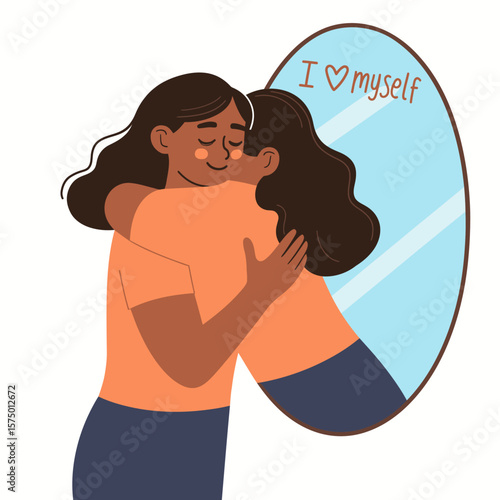 Embracing Self-Love in the Mirror