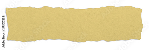 yellow paper, Torn Yellow Paper Strip, Ripped Goldenrod Paper Banner, Textured Beige Paper Edge, Abstract Yellow Note, 