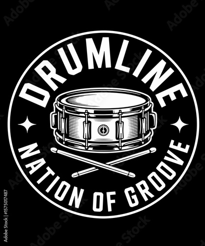 Drumline Nation Of Groove funny Drummer Lover