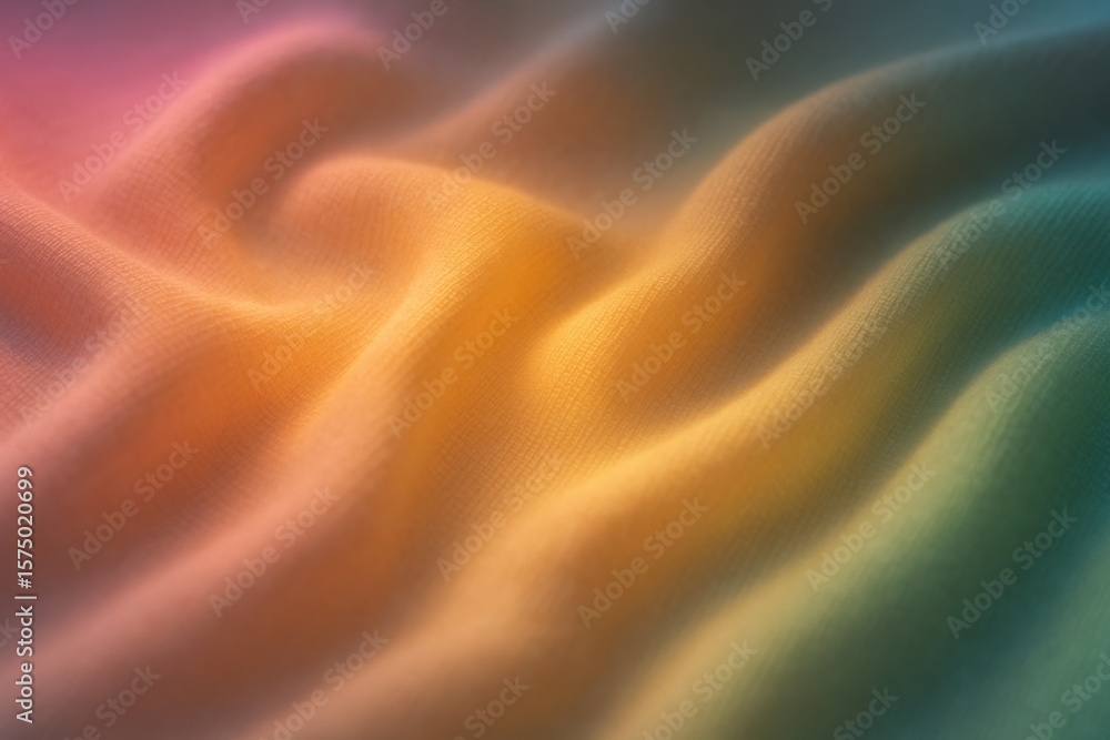 Obraz premium Soft Glowing Textile – Gradient Lighting on Smooth Fabric Surface