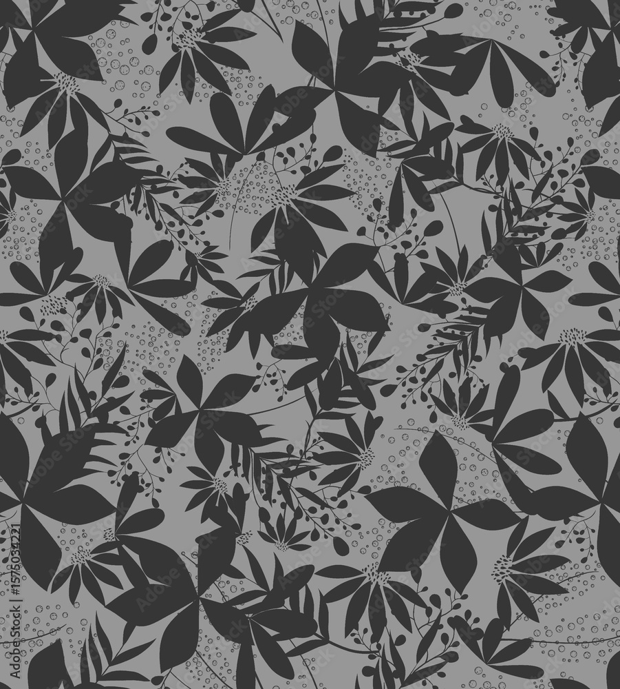 Fototapeta premium Beautifull flower allover seamless pattern