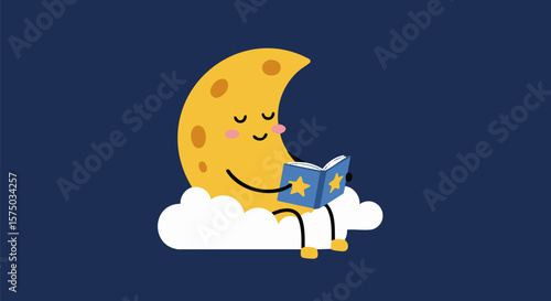 Reading Moon Character