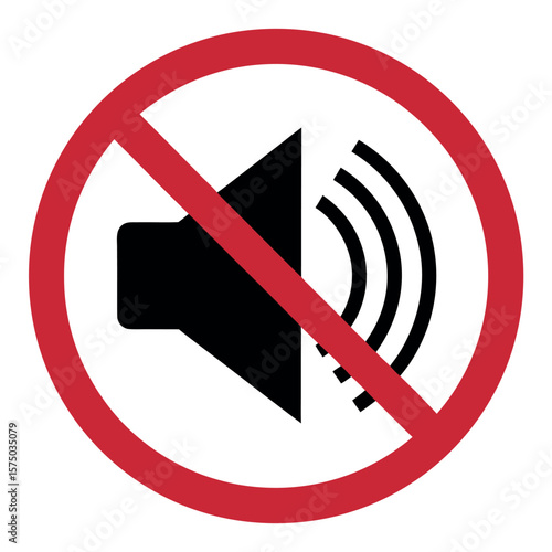 No sound symbol mute speaker
