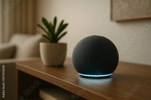 smart home assistant on display