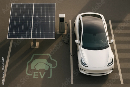 solar powered car charging