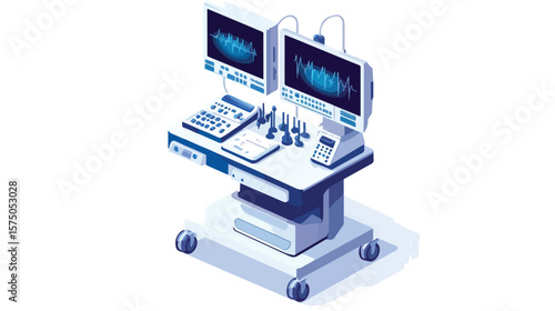 Professional Isometric Ultrasound Diagnostic Machine