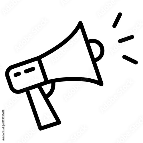 Marketing Vector Line Icon Design
