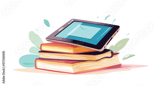 Modern Online Learning with Portable E-book Technology