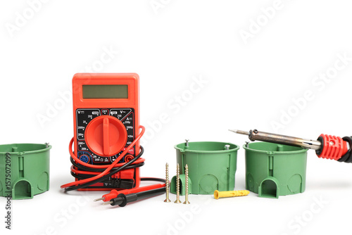 Set of electrician's suppli...