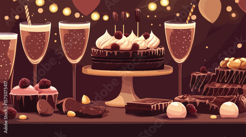 Indulgent Chocolate Desserts: Decorate the Celeb