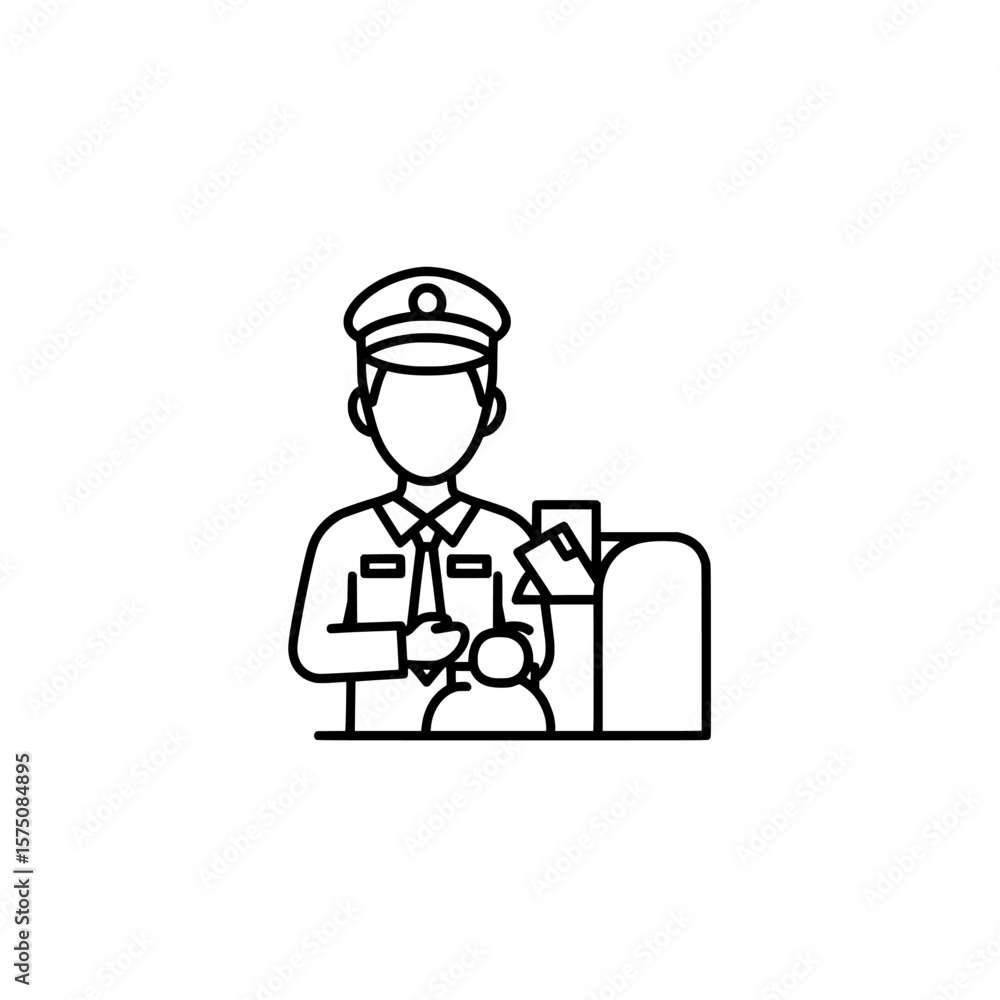 Customs officer assisting travelers with baggage and documents Customs officer assisting travelers with baggage and documents