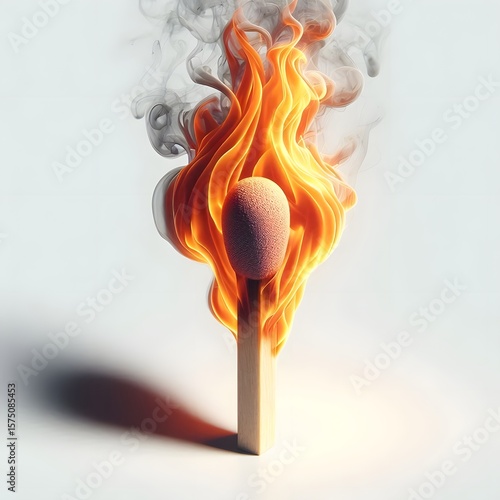 fire and smoke