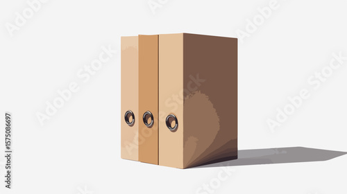 Durable Cardboard Folders for Organized Office Supplies