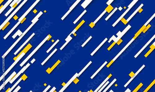 Wallpaper Mural blue yellow abstract creative background illustration elegant blue yellow eu swirl design Torontodigital.ca