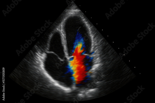 Ultrasound of the heart (photo)