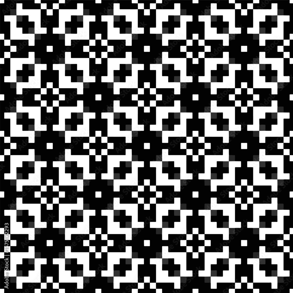 Abstract texture for fabric print, card, table cloth, furniture, banner, cover, invitation, decoration,weaving, plaid,wrapping,knitting. Repeating pattern.Black and white color. Abstract texture for fabric print, card, table cloth, furniture, banner, cover, invitation, decoration,weaving, plaid,wrapping,knitting. Repeating pattern.Black and white color.