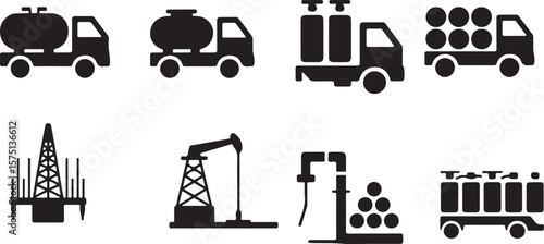Oil and Gas Industry Icons