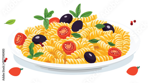 Delicious Italian Fusilli Pasta Ready to Eat Cuisin