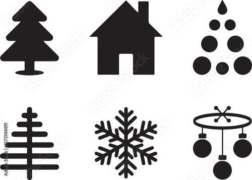 Christmas, Home, and Winter Icons