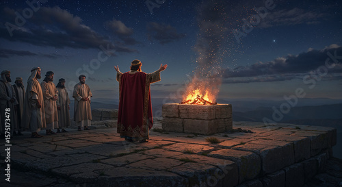 Solomon’s Offering on the Sacred Mountain