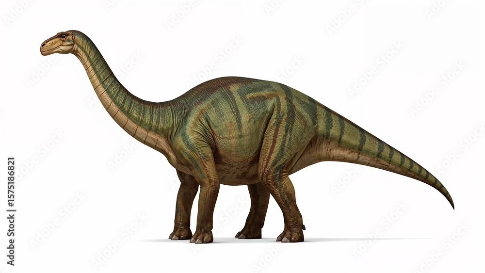 Fototapeta premium Sauropod Dinosaur Full Body Render