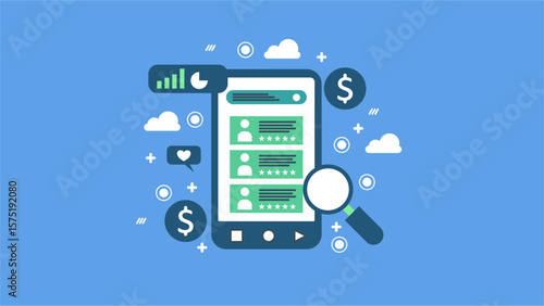 Mobile Marketing Analytics and Customer Feedback with User Reviews and Financial Performance Tracking