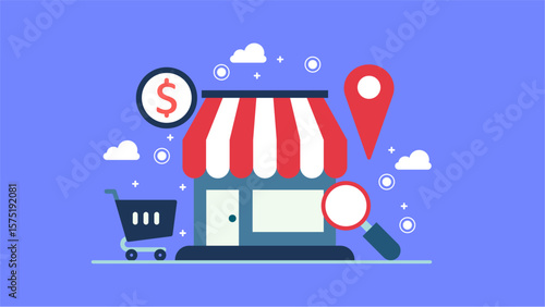 Local Store Marketing Strategy with Location Based Search and Sales Optimization