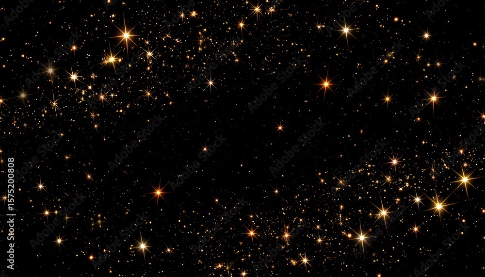 Sparkling night sky Sparkling night sky