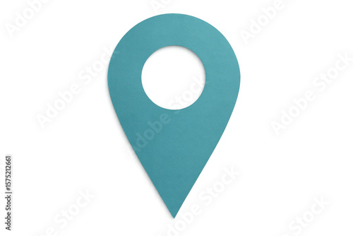 Light blue map pin pointing location on transparent background, ideal for travel and navigation concepts Free Download Light blue map pin pointing location on transparent background, ideal for travel and navigation concepts - GFXLoad