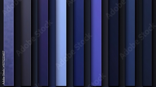 Wallpaper Mural Elegant Vertical Navy and Royal Blue Gradient Background with Smooth Transition Torontodigital.ca