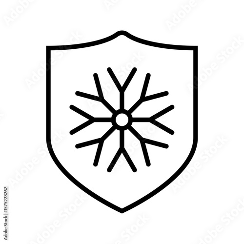 winter icon. weather icon. eps vector