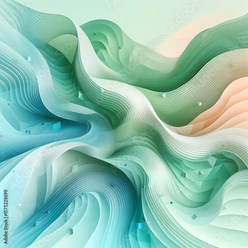 Abstract green background 