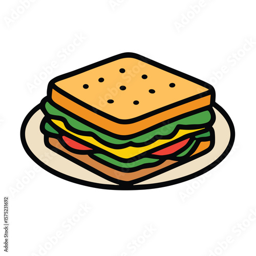 Vegetable Sandwich	
