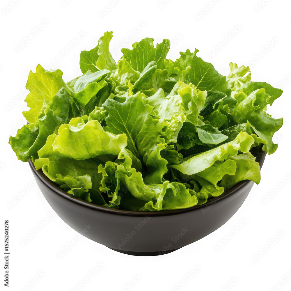 fresh salad in a bowl isolated on white and transparent background fresh salad in a bowl isolated on white and transparent background