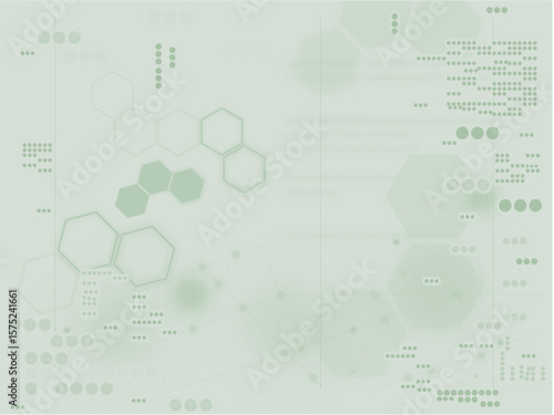 Cyber ​​material_background image_green