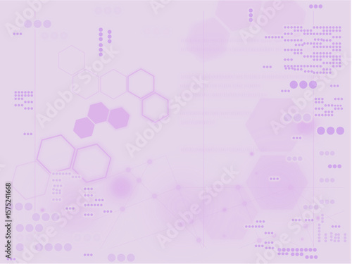 Cyber ​​material_background image_purple