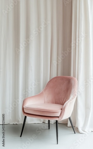 classic armchair in the room