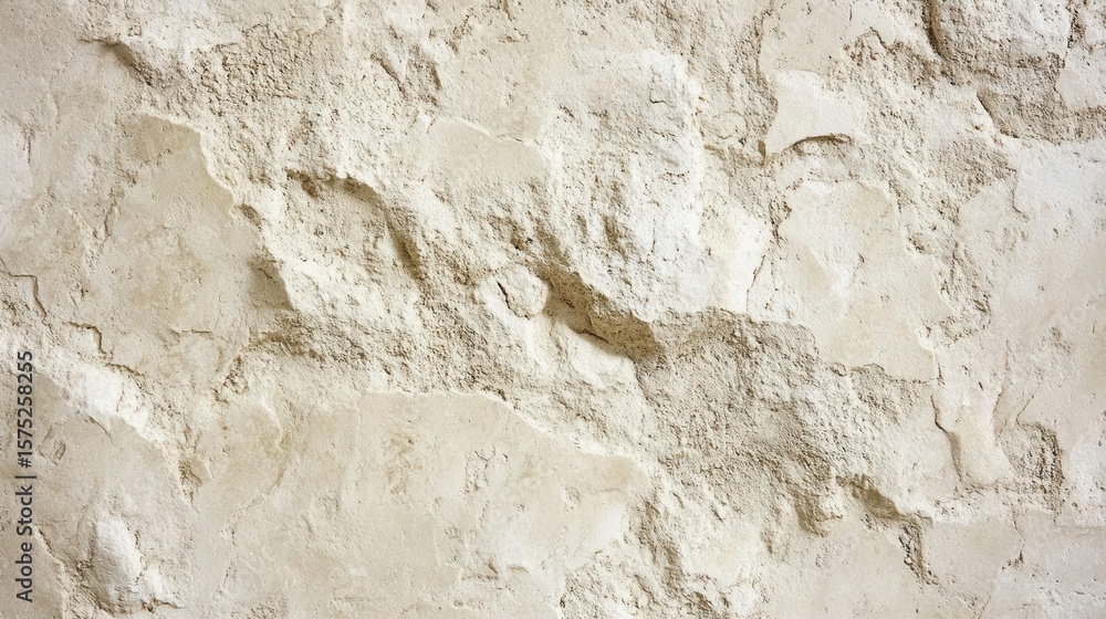 Obraz premium Examine Plaster Surface, Revealing a Textured Background for a Decorative Plastering Theme