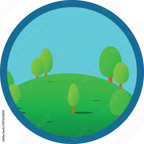 Natural Forest Landscape – Healthy Environment and Biodiversity Scene
