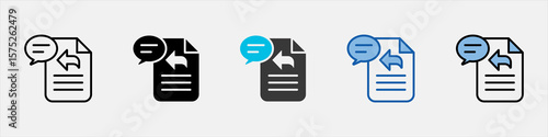 Follow Up Icon Pack Multistyle Illustration