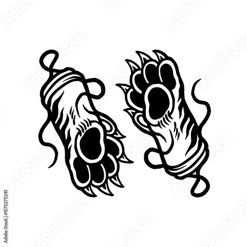 japanese traditional claw tattoo designs
