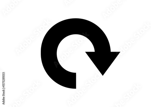 Free Download Elegant Black Curved Arrow Graphic for Creative Digital Art and User Interface Enhancements - GFXLoad