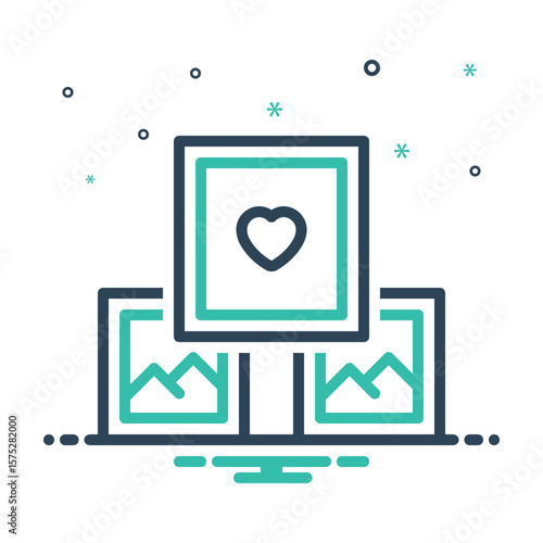 Mix icon for photo