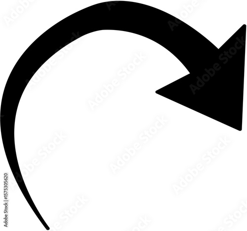 手書きの矢印セット　ベクター, アイコン, セット, シンプル