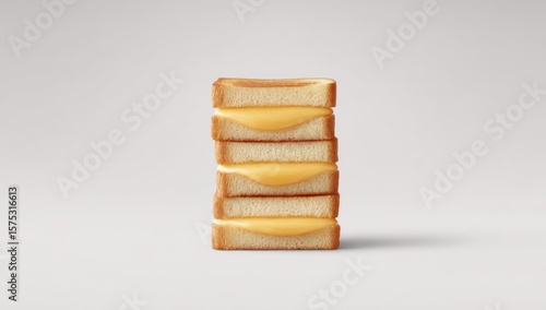 Wallpaper Mural Stack of toasted cheese sandwiches Torontodigital.ca