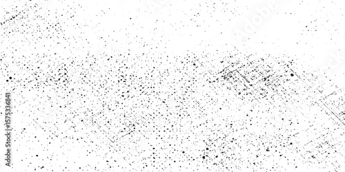 Blurred black and white scratched grunge isolated on background, old film effect black and white grunge texture background with distressed abstract patterns ideal for vintage photo filters moody graph