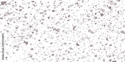 Abstract old surface of gravel stone terrazzo floor background. dirty earth or soil on white background natural 
